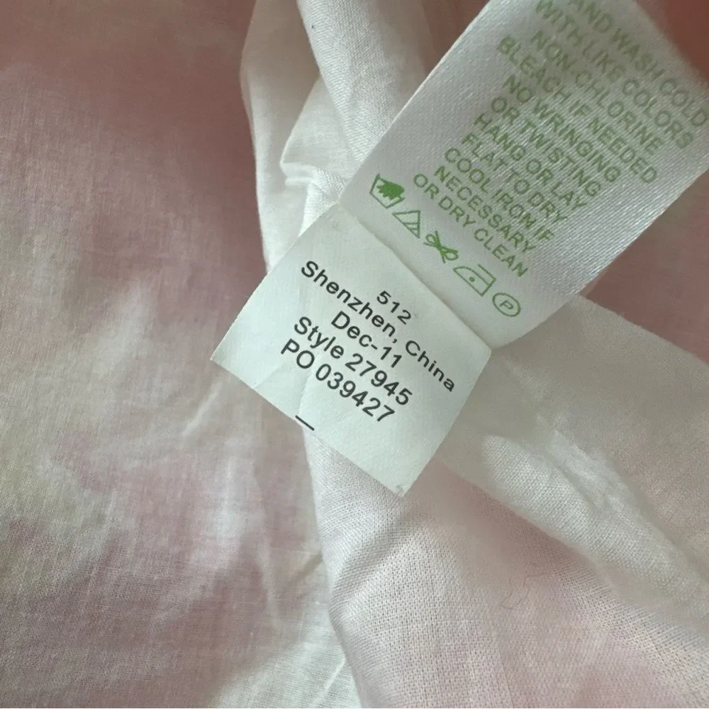 Lilly Pulitzer Blossom Strapless Lined Dress W/Pockets in Hotty Pink Day Size 6 - Picture 8 of 8